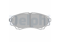 Brake Pad Set, disc brake LP2036 Delphi