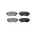 Brake Pad Set, disc brake LP2036 Delphi, Thumbnail 2