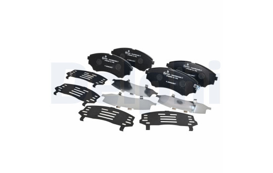 Brake Pad Set, disc brake LP2036 Delphi
