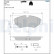 Brake Pad Set, disc brake LP2039 Delphi, Thumbnail 5