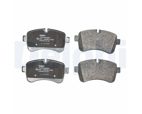 Brake Pad Set, disc brake LP2040 Delphi, Image 2