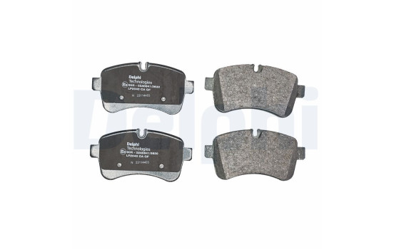 Brake Pad Set, disc brake LP2040 Delphi