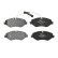 Brake Pad Set, disc brake LP2043 Delphi, Thumbnail 3