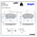 Brake Pad Set, disc brake LP2043 Delphi, Thumbnail 4
