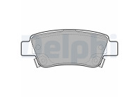 Brake Pad Set, disc brake LP2047 Delphi