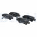 Brake Pad Set, disc brake LP2047 Delphi, Thumbnail 2