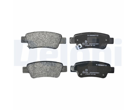 Brake Pad Set, disc brake LP2047 Delphi, Image 3