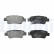 Brake Pad Set, disc brake LP2047 Delphi, Thumbnail 3