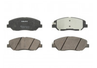 Brake Pad Set, disc brake LP2048 Delphi