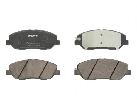 Brake Pad Set, disc brake LP2048 Delphi