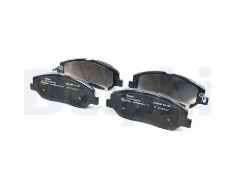 Brake Pad Set, disc brake LP2048 Delphi, Image 4