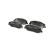 Brake Pad Set, disc brake LP2048 Delphi, Thumbnail 3