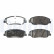 Brake Pad Set, disc brake LP2048 Delphi, Thumbnail 2
