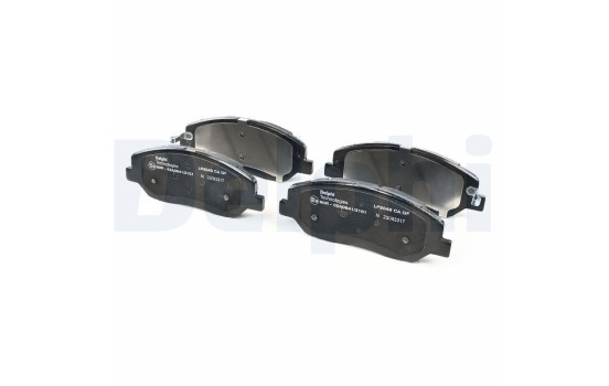 Brake Pad Set, disc brake LP2048 Delphi, Image 3