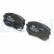 Brake Pad Set, disc brake LP2050 Delphi