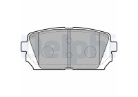 Brake Pad Set, disc brake LP2051 Delphi