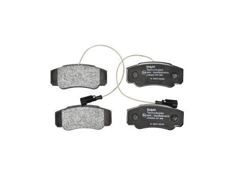 Brake Pad Set, disc brake LP2054 Delphi, Image 2