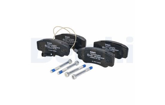 Brake Pad Set, disc brake LP2054 Delphi