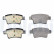 Brake Pad Set, disc brake LP2055 Delphi, Thumbnail 2