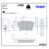 Brake Pad Set, disc brake LP2055 Delphi, Thumbnail 3