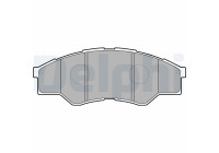 Brake Pad Set, disc brake LP2060 Delphi