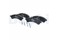 Brake Pad Set, disc brake LP2063 Delphi