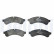 Brake Pad Set, disc brake LP2063 Delphi, Thumbnail 2