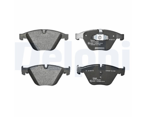 Brake Pad Set, disc brake LP2067 Delphi, Image 3