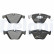 Brake Pad Set, disc brake LP2067 Delphi, Thumbnail 3