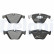 Brake Pad Set, disc brake LP2067 Delphi, Thumbnail 2