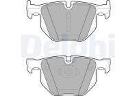 Brake Pad Set, disc brake LP2068 Delphi