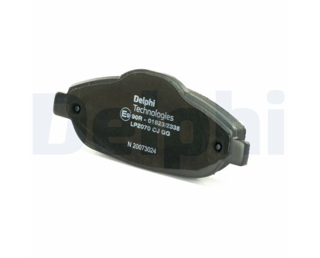 Brake Pad Set, disc brake LP2070 Delphi, Image 2