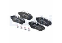 Brake Pad Set, disc brake LP2071 Delphi