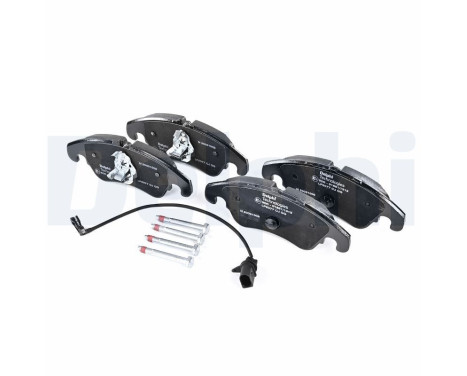 Brake Pad Set, disc brake LP2077 Delphi