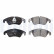 Brake Pad Set, disc brake LP2077 Delphi, Thumbnail 2