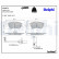 Brake Pad Set, disc brake LP2077 Delphi, Thumbnail 4
