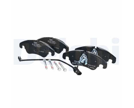 Brake Pad Set, disc brake LP2077 Delphi, Image 2