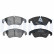 Brake Pad Set, disc brake LP2077 Delphi, Thumbnail 3