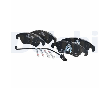 Brake Pad Set, disc brake LP2077 Delphi