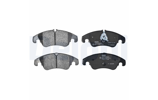 Brake Pad Set, disc brake LP2077 Delphi, Image 2