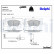 Brake Pad Set, disc brake LP2077 Delphi, Thumbnail 4