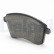 Brake Pad Set, disc brake LP2078 Delphi, Thumbnail 3