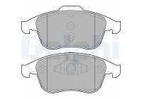 Brake Pad Set, disc brake LP2079 Delphi