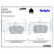 Brake Pad Set, disc brake LP2079 Delphi, Thumbnail 4