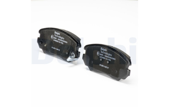 Brake Pad Set, disc brake LP2080 Delphi