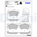 Brake Pad Set, disc brake LP2081 Delphi, Thumbnail 3