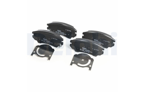 Brake Pad Set, disc brake LP2081 Delphi, Image 2