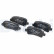 Brake Pad Set, disc brake LP2084 Delphi