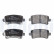 Brake Pad Set, disc brake LP2084 Delphi, Thumbnail 2