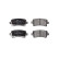 Brake Pad Set, disc brake LP2084 Delphi, Thumbnail 2